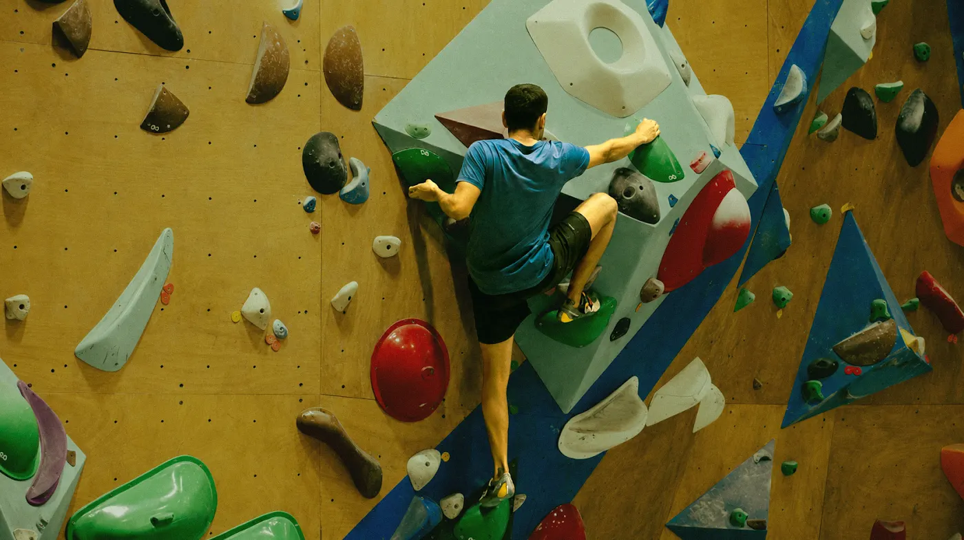 Climbing at Equilibrium Hoodi in Whitefield, Bangalore